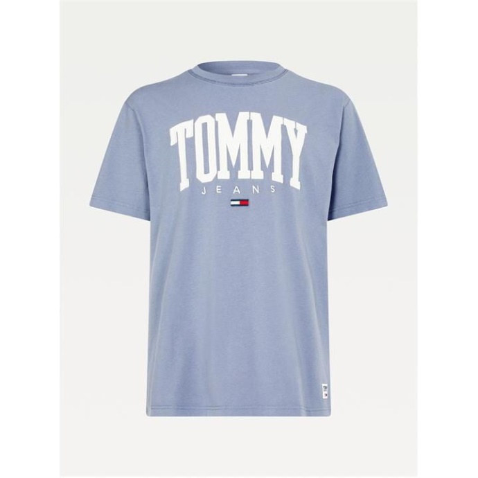 Collegiate T-shirt Tommy Hilfiger Danmark Faded Grape