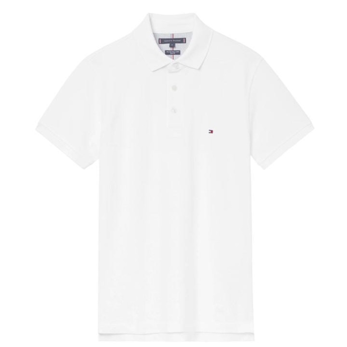 Kerne 1985 Slim Polo Hvid Tommy Hilfiger Danmark