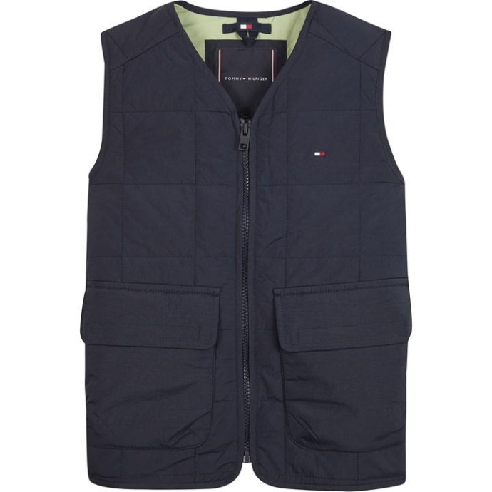 Dg Tjm Vest Tommy Hilfiger Danmark Desert Sky Dw5