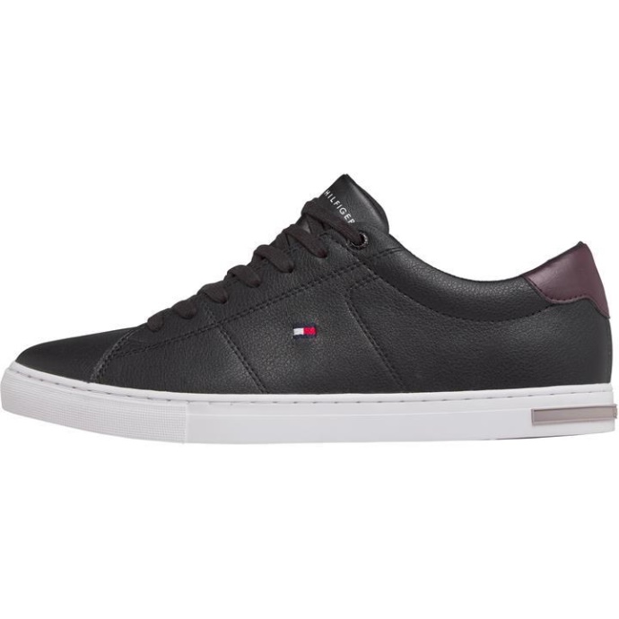 Essential Tie Detail Trainers Tommy Hilfiger Danmark Sorte Bds