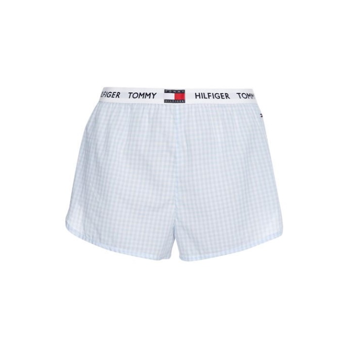 Gingham Short Tommy Hilfiger Danmark Blue