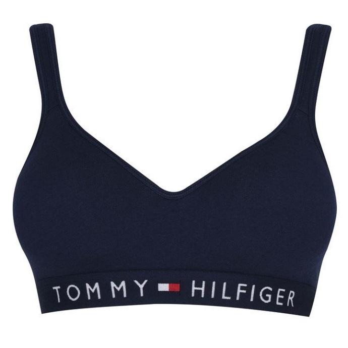 Original Bomuld Lift Bh Navy Blazerchs Tommy Hilfiger Danmark