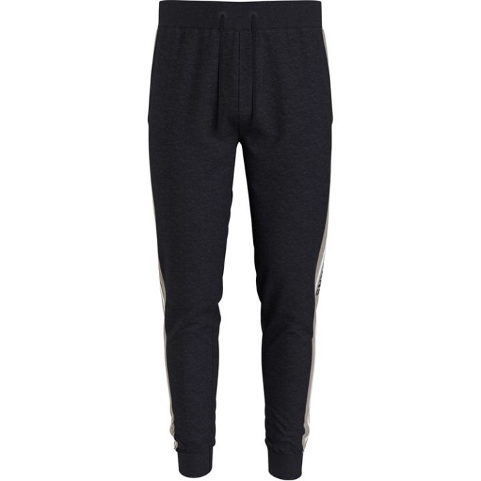 Rib Indsats Joggingbukser Tommy Hilfiger Danmark Sort/sten Bds