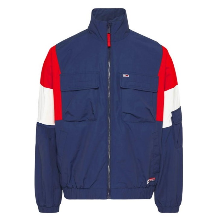 Tjm Arkiv Træningsjakke Tommy Hilfiger Danmark Twilight C87