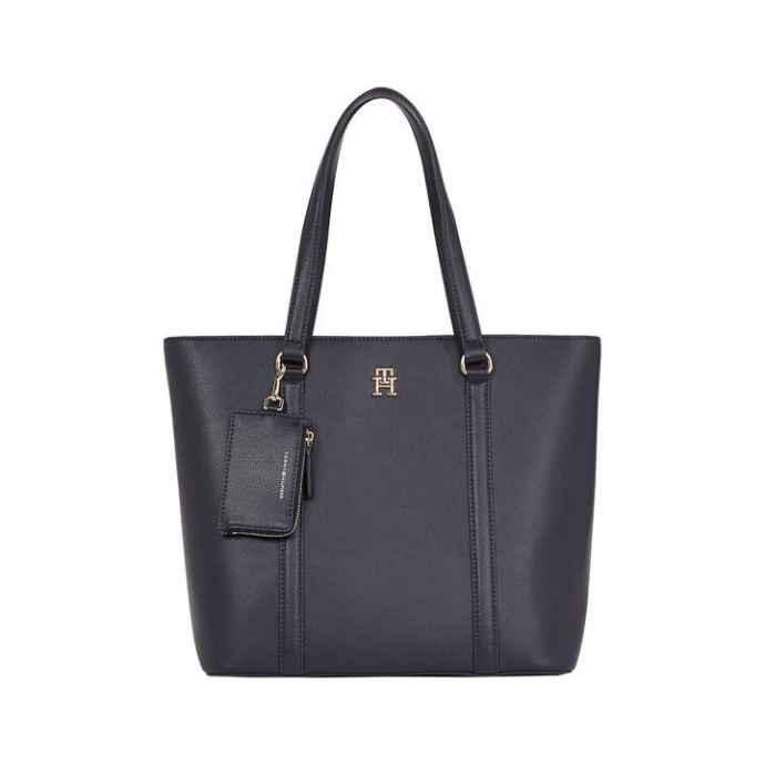 Tommy Life Blød Tote Tommy Hilfiger Danmark Blue Dw6