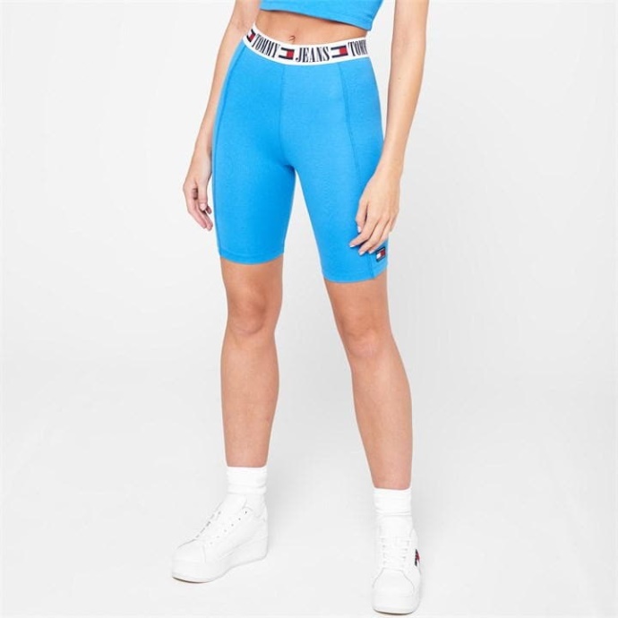 Taping Cykelshorts Aqua C4p Tommy Hilfiger Danmark