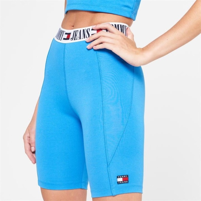 Taping Cykelshorts Aqua C4p Tommy Hilfiger Danmark