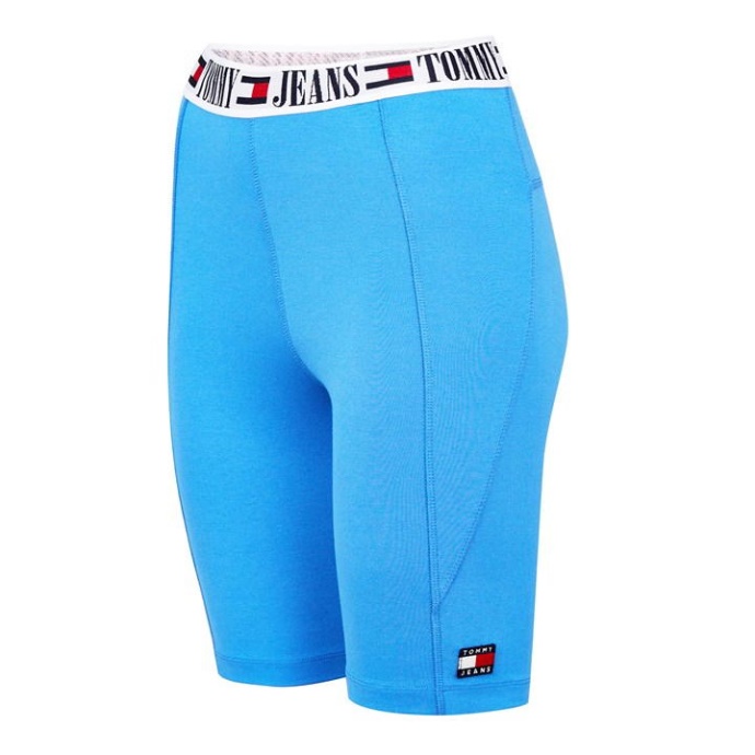 Taping Cykelshorts Aqua C4p Tommy Hilfiger Danmark