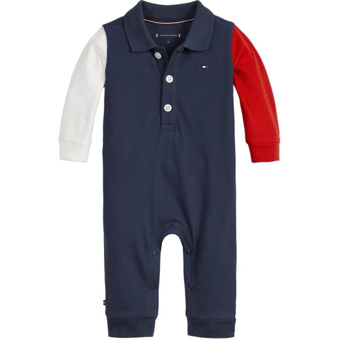 Tommy Colrb Cv Onsie Bb99 Twilight Navy Tommy Hilfiger Danmark