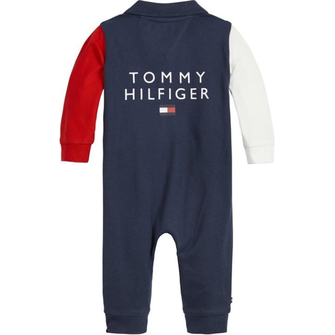 Tommy Colrb Cv Onsie Bb99 Twilight Navy Tommy Hilfiger Danmark