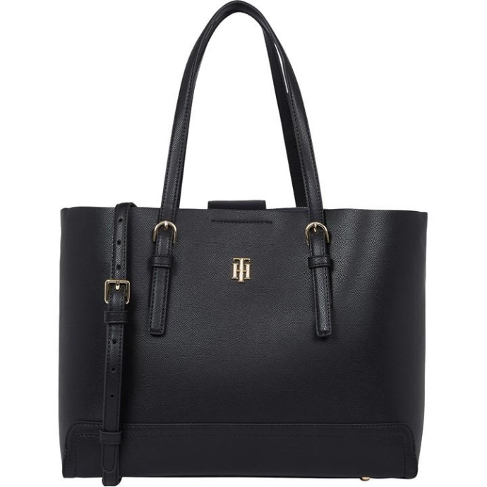 Tommy Hilfiger Danmark Sort Bds Tidløs Mellemstor Mulepose