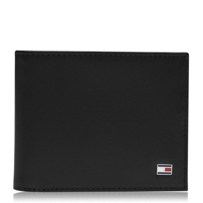 Tommy Hilfiger Danmark Sort Eton Bifold Pung