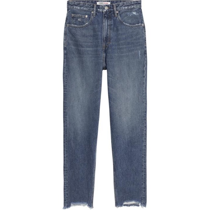 Tommy Hilfiger Danmark Denim Dark 1bk Ultra High Rise Mom Jeans