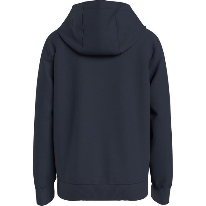 Tommy Hilfiger Danmark Desert Sky Dw5 Junior Essential Logo Hættetrøje