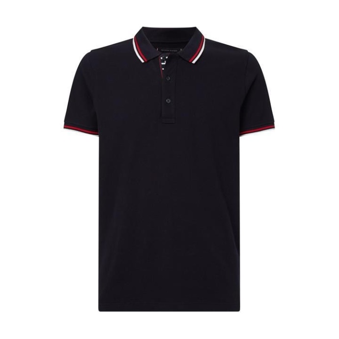 Tommy Hilfiger Danmark Desert Sky Dw5 Tommy Hilfiger Danmark Tippet Polo Herre