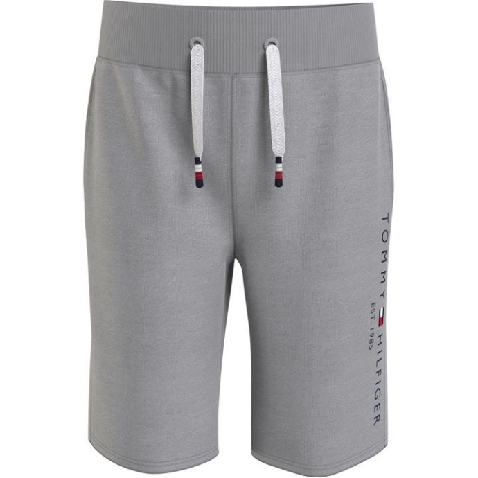 Tommy Hilfiger Danmark Grå P01 Essential Sweatshorts