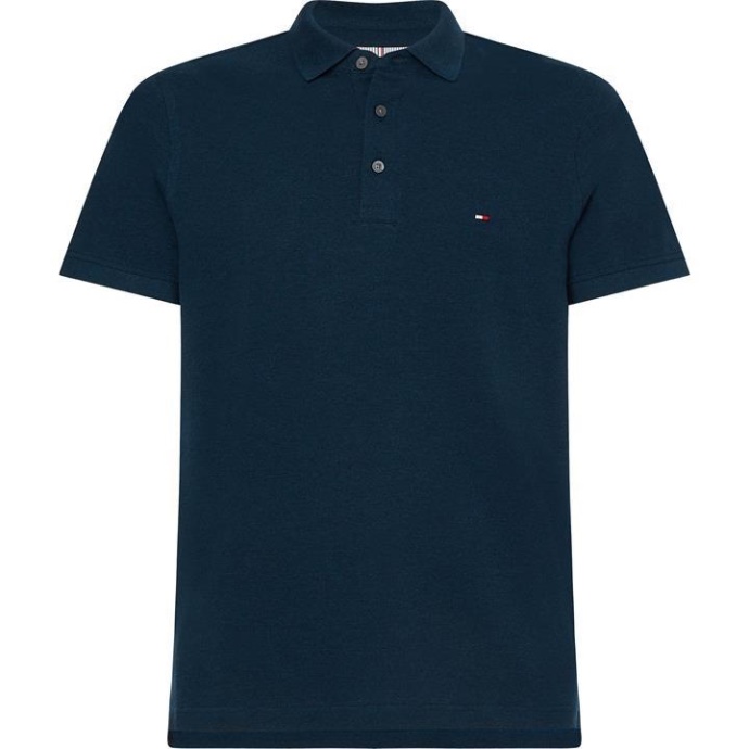 Tommy Hilfiger Danmark Lakeside Dbm Mouline Poloshirt