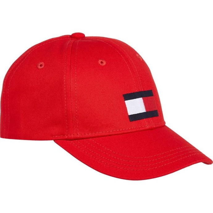 Tommy Hilfiger Danmark Rød Xnl Tommy Big Flag Cap