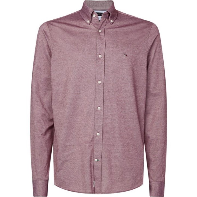 Tommy Hilfiger Danmark Rouge Xjs 1985 Strik Solid Sf Skjorte