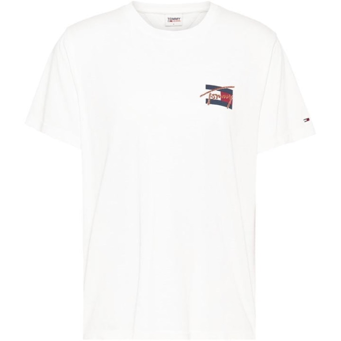 Vintage Bronze T-shirt Tommy Hilfiger Danmark Snehvid