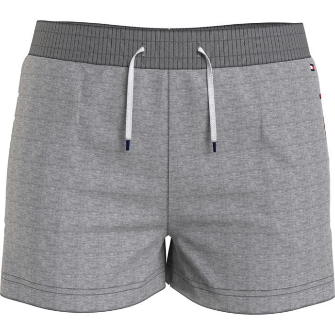 Vævede Shorts Grå Tommy Hilfiger Danmark